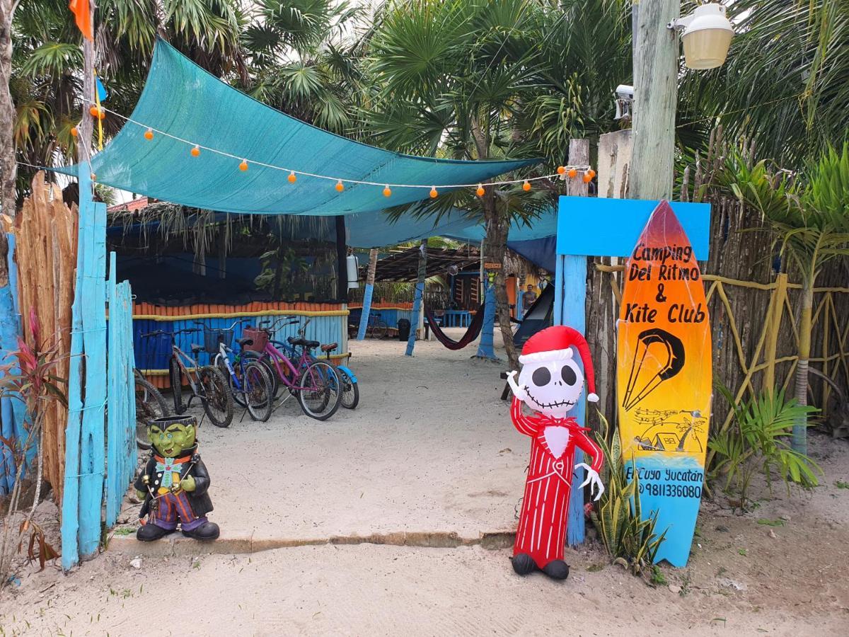 Отель Camping Del Ritmo & Kite Club Эль-Куйо Экстерьер фото